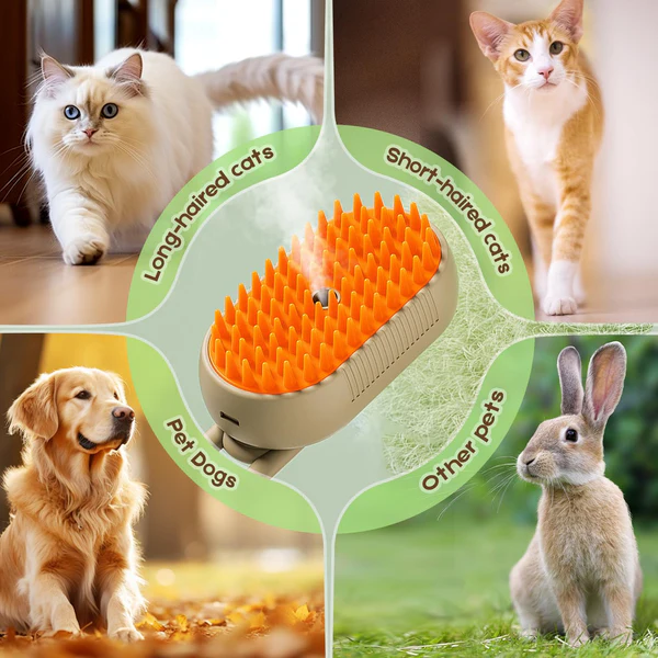 Turn Grooming Time Into Snuggle Time — Vaxflite™ Spritz Defur Comb