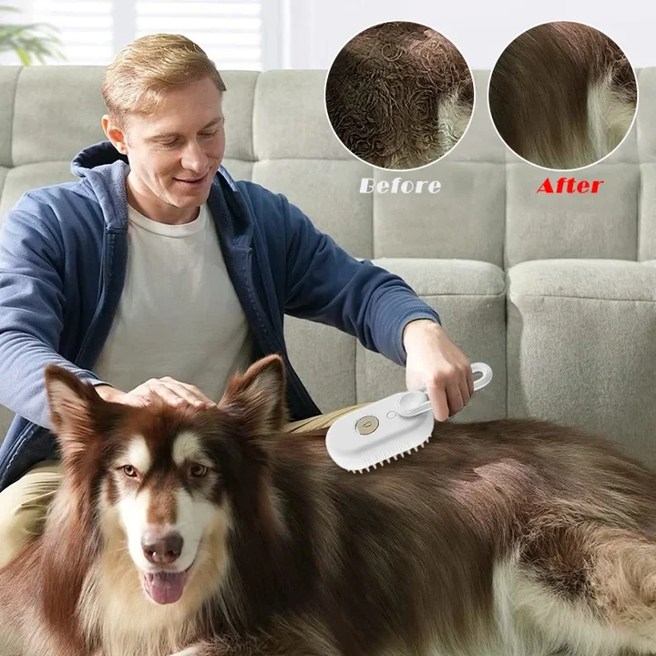 Turn Grooming Time Into Snuggle Time — Vaxflite™ Spritz Defur Comb