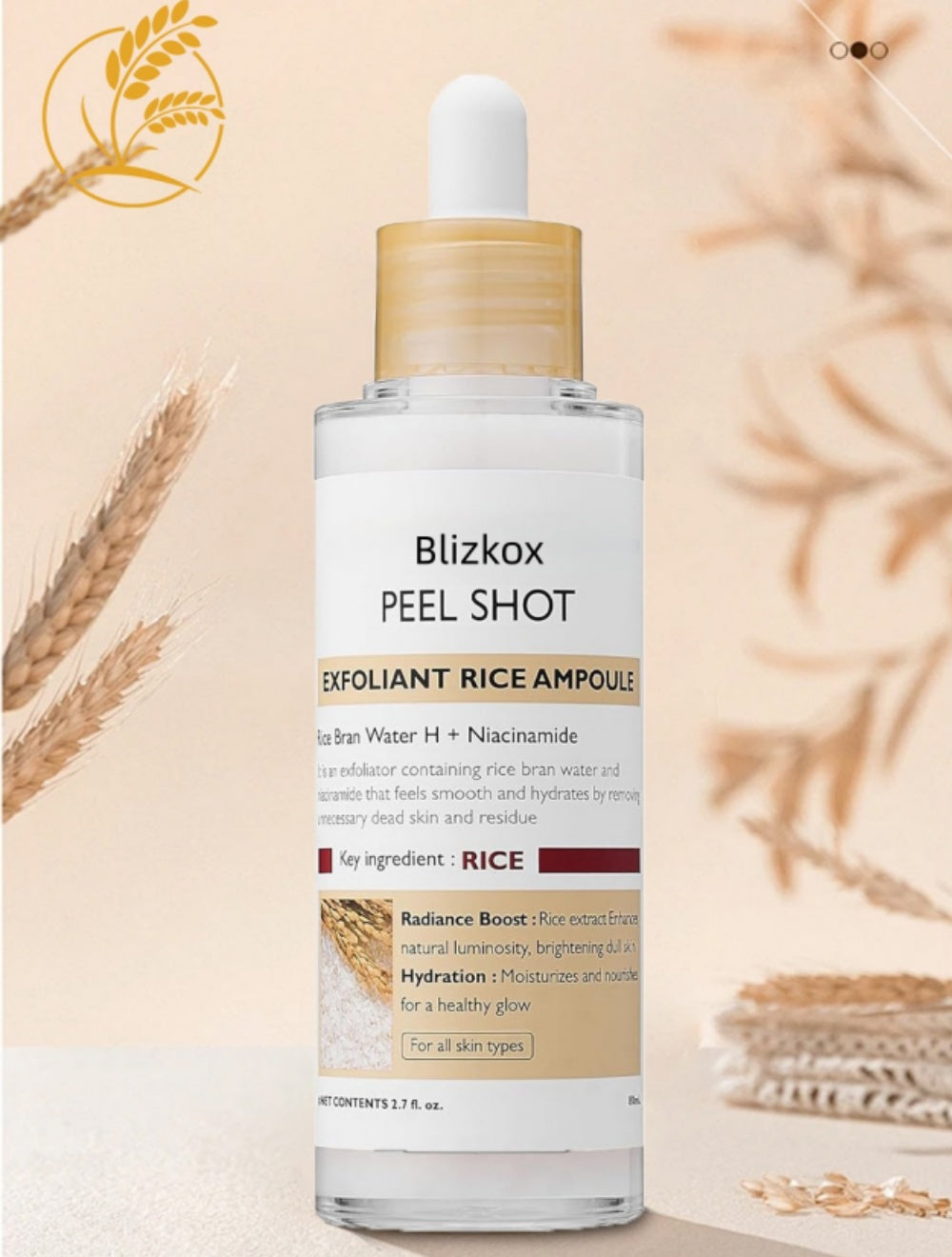 ⚡Flash Sale⚡ 50K+ SOLD! Almost Gone-💥🔥Peel Shot Glow Rice Ampoule Duo