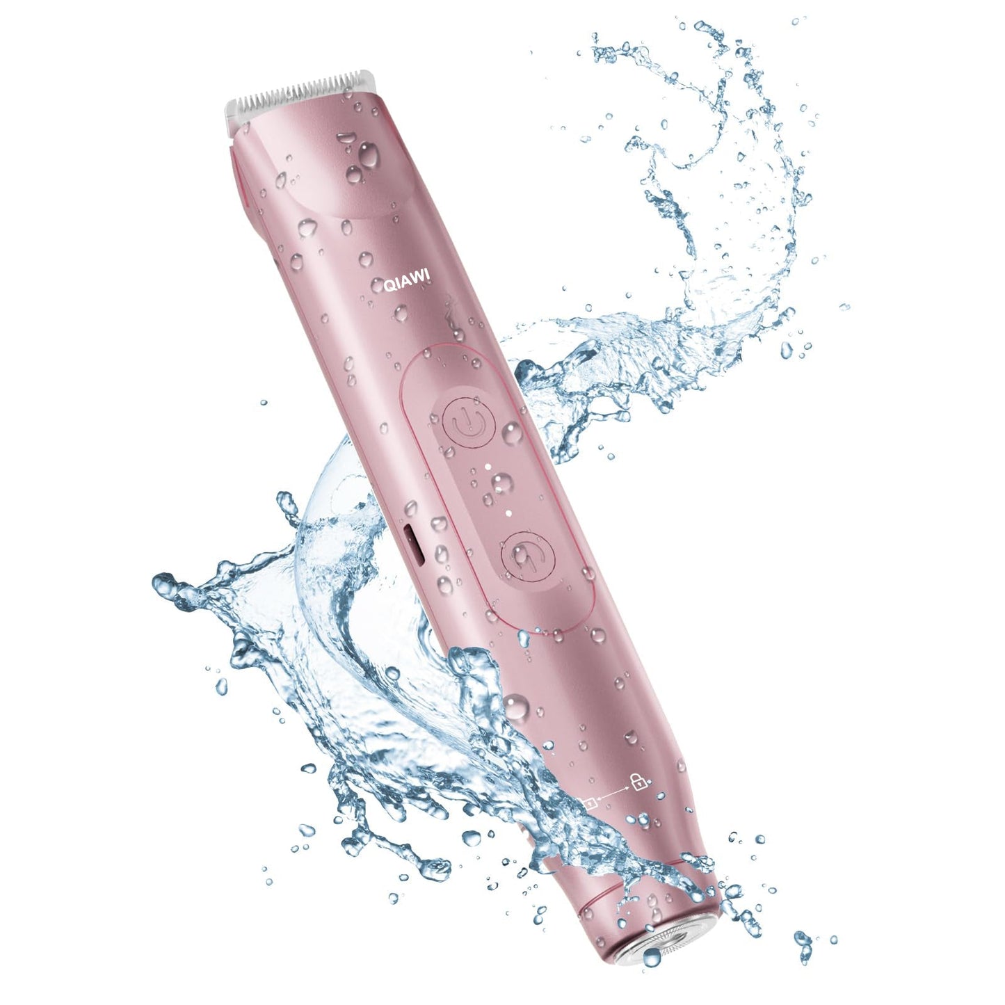 QIAWI 2-in-1 Women’s Electric Shaver – Dual Head Precision Trimmer