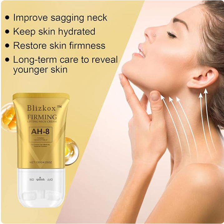 BlizkoxA Real Neck Cream That Lifts, Firms, and Rebuilds”A Real Neck Cream That Lifts, Firms, and Rebuilds”