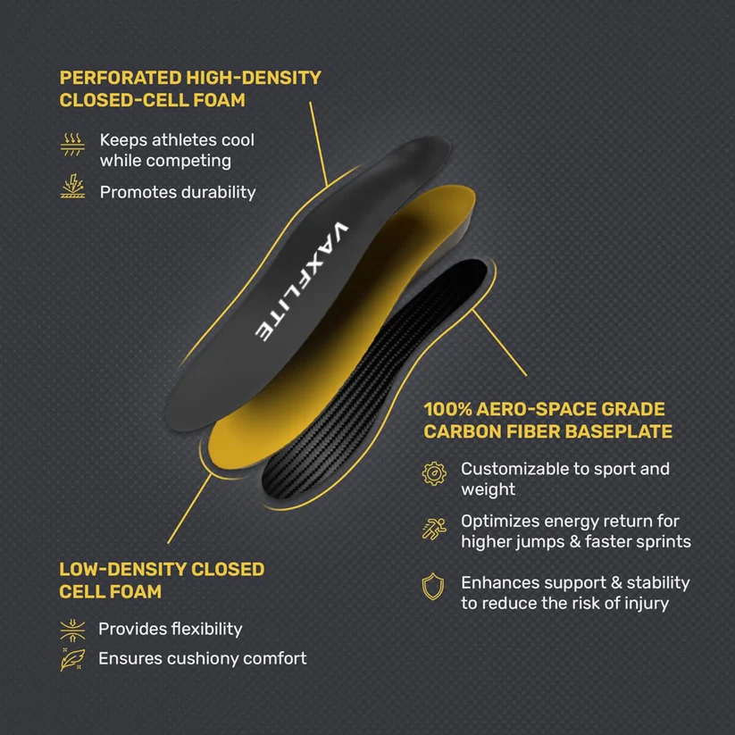 Vaxflite™-High-elastic carbon fiber insole