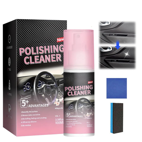 "🚨LAST CHANCE! 49% OFF Car Polishing Cleaner – Interior Like NEW!"