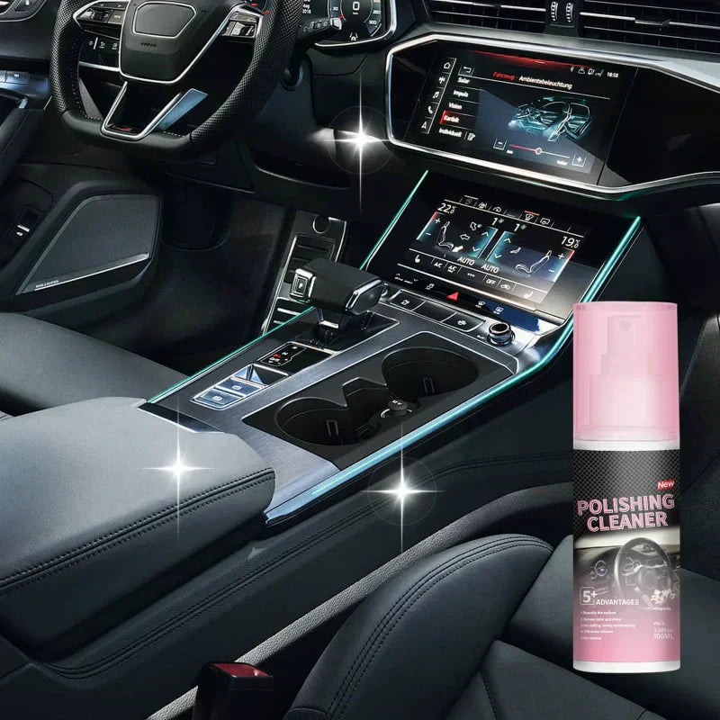 "🚨LAST CHANCE! 49% OFF Car Polishing Cleaner – Interior Like NEW!"