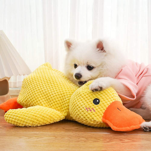 🦁duck pet toyspecial color optimized for dog vision Dog toy
