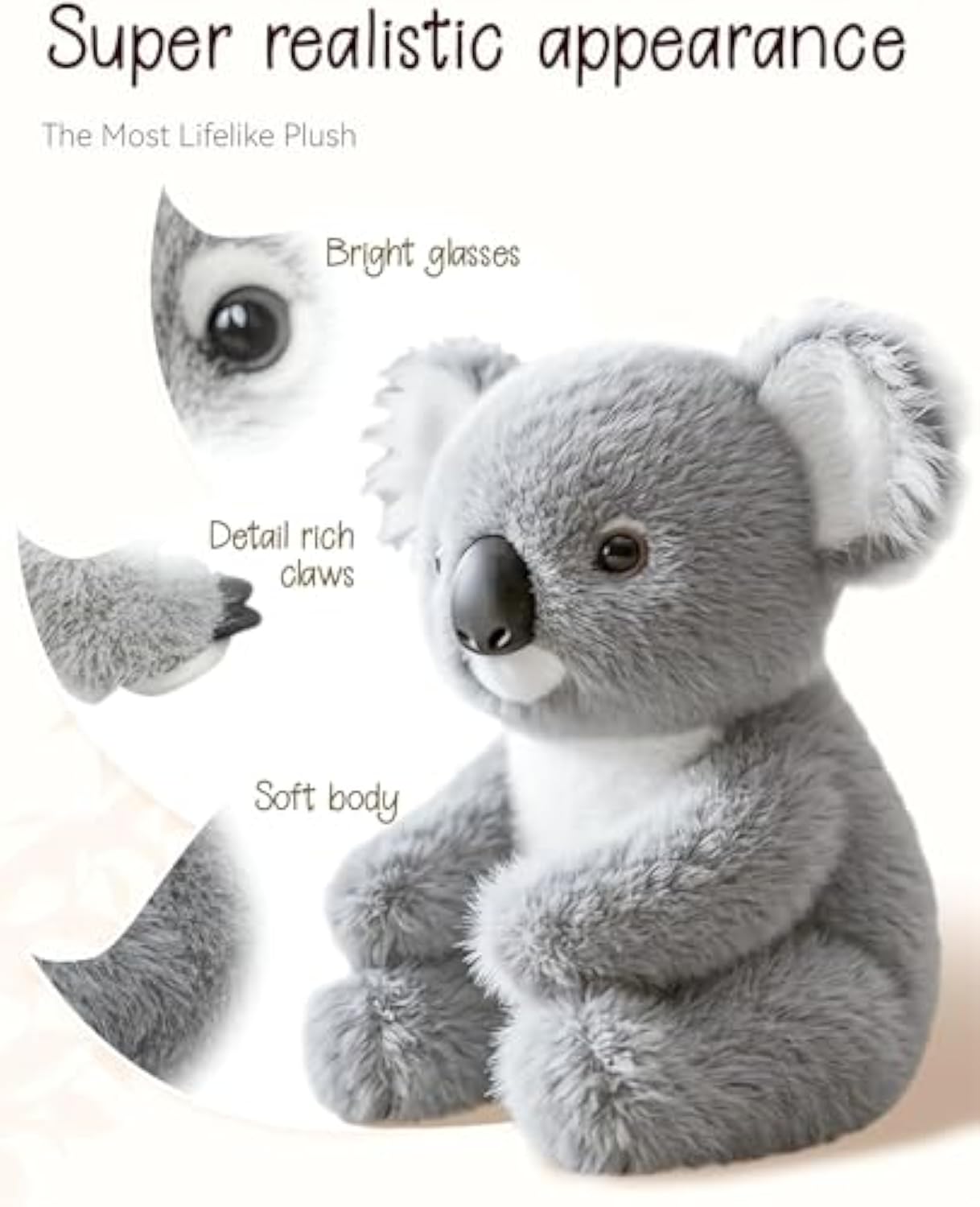 🐨Koala Plush Toy – Soft Stuffed Animal for Kids, Cuddly Sleep Buddy & Emotional Comfort Gift