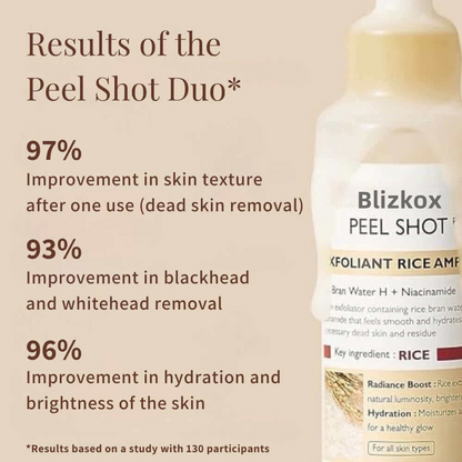 ⚡Flash Sale⚡ 50K+ SOLD! Almost Gone-💥🔥Peel Shot Glow Rice Ampoule Duo