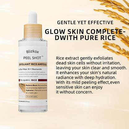 ⚡Flash Sale⚡ 50K+ SOLD! Almost Gone-💥🔥Peel Shot Glow Rice Ampoule Duo