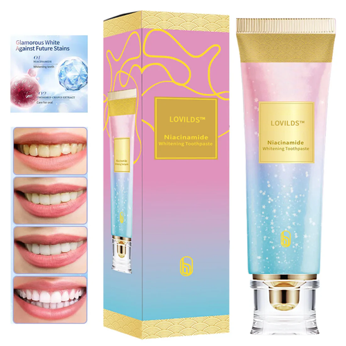 Final Day 65% OFF 🔥 LOVILDS™ Niacinamide Whitening Toothpaste