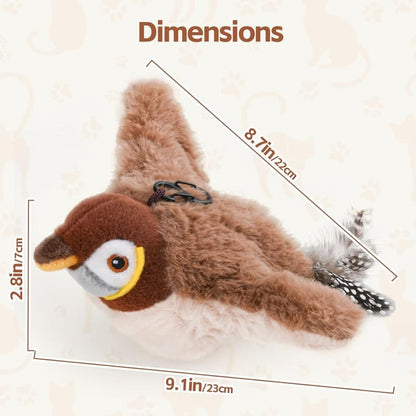 🔥Last Day 49% OFF - 🐾Chirping Bird Interactive Cat Toys Gift for Your Furry Friend